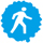 Walking icon